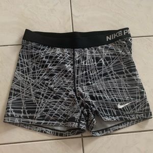 Nike Pro Spandex Workout Shorts